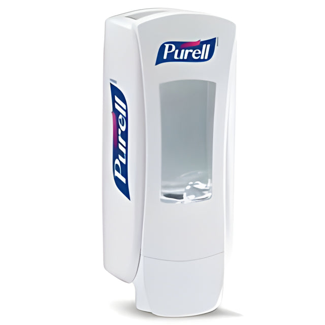 Purell ADX-12 Dispenser, Push-Style Dispenser for Purell Hand Sanitizer, White