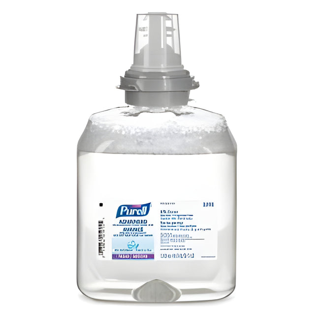 Purell Advanced Moisturizing Foam Hand Rub Refill for Purell TFX Dispenser- 1200 mL x 2 Cartridges / Case