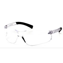Pyramex Atoka Safety Glasses, Frameless, Clear H2X Anti-Fog with Rubber Gasket- Sold by Box of 12 Pairs