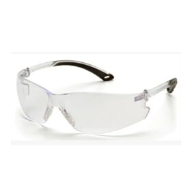 Pyramex, Itek Safety Glasses, Anti-fog Clear Lens, Integrated nosepiece- Sold by Box of 12 Pairs