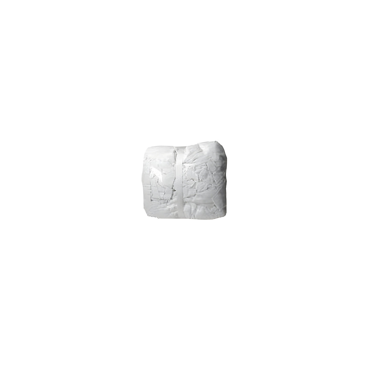 Rags, White- 25 lbs / Bag