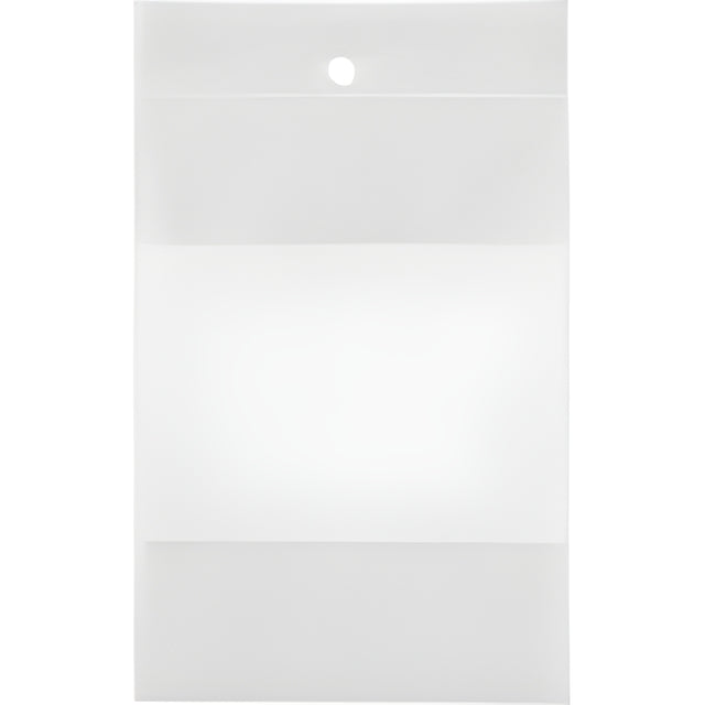 Recloseable Bag, 4 mil, White Block, 8 x 10 – 1,000/Box