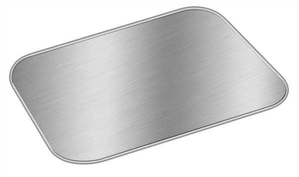 Rectangular Foil Container Lid, 1 Lbs, 9.5x4.5"- 1000 / Case