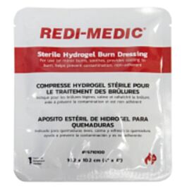 Redi-Medic Sterile Burn Dressing, 10cm x 10cm (4" x 4")- 1 Each