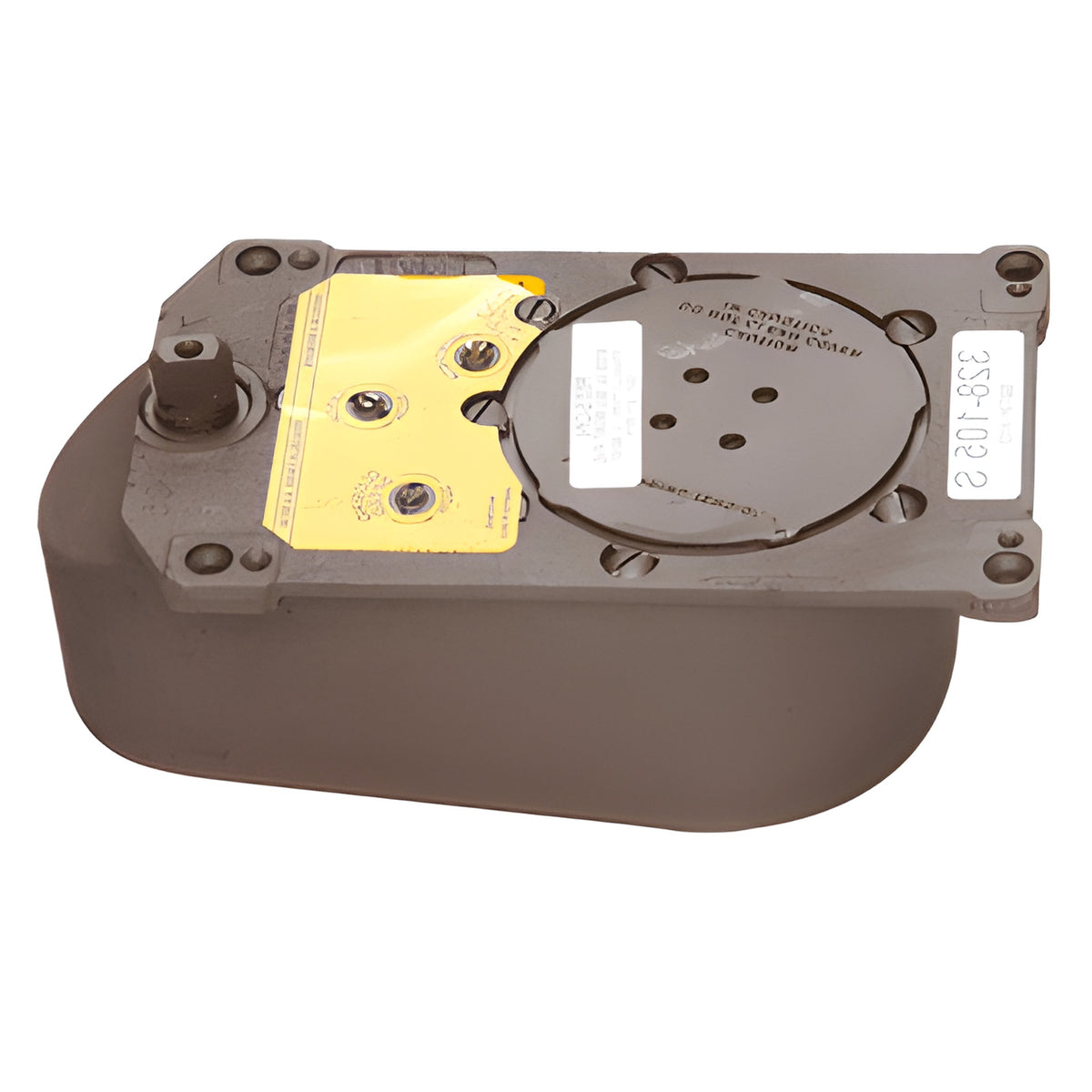 Rixson® 328 Series Center-Hung Right Hand 90º Selective Hold Open Floor Mounted Closer Body Only for Patch Fittings