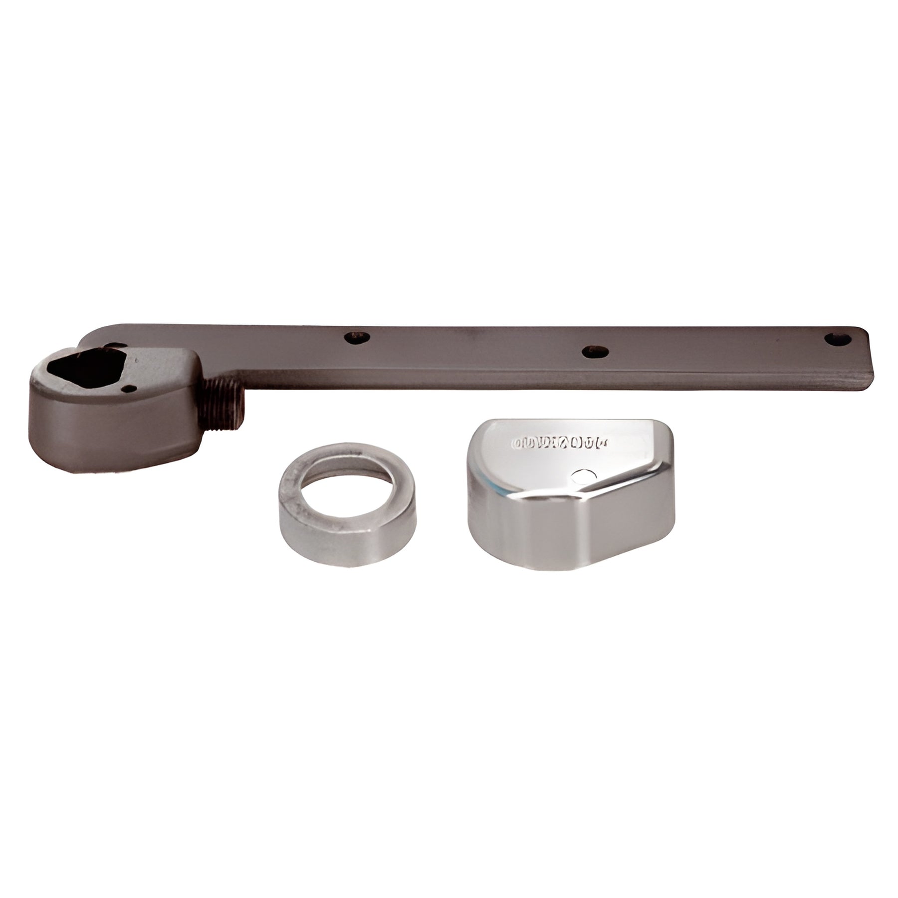 Rixson® Satin Chrome Right Hand 3/4" Offset Bottom Arm