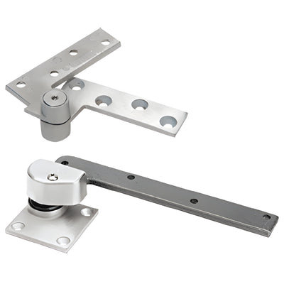 Rixson® Satin Chrome Right Hand 3/4" Offset Pivot Set