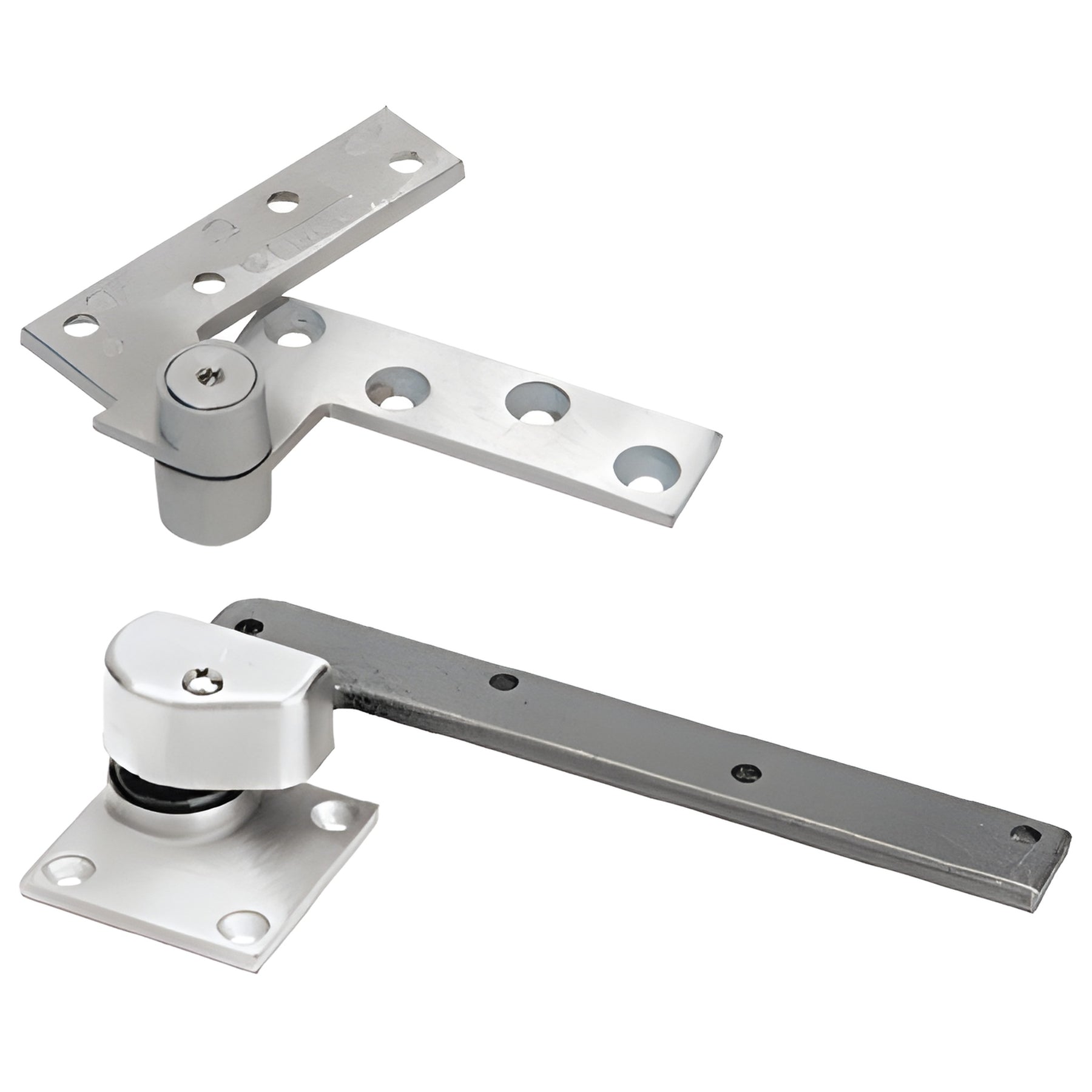 Rixson® Satin Chrome Right Hand 3/4" Offset Pivot Set