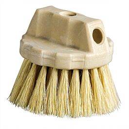 Round Window Brush, White Tampico Fibre- 12 / Case