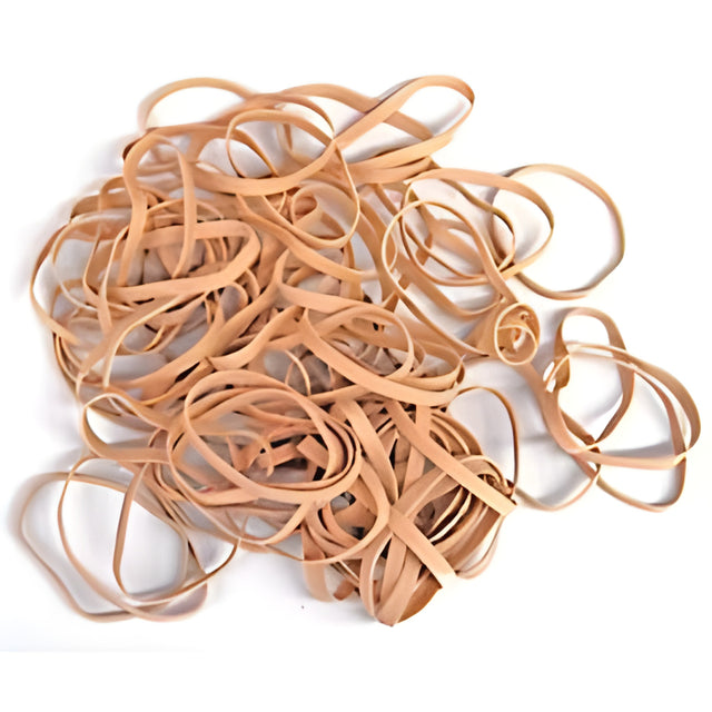 Rubber Bands #107, Natural- 25 lbs / Case
