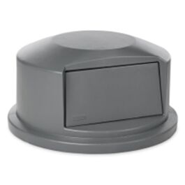 Rubbermaid BRUTE Dome Top Lid, 44 Gal., Grey- 1 Ea