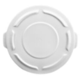 Rubbermaid Brute Container Lid, 10 Gal, White- 1 Each