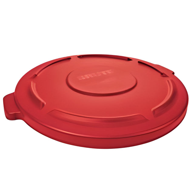 Rubbermaid Brute Container Lid, 20 Gal, Red, 20 Gallon