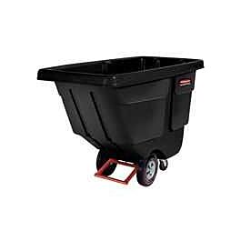Rubbermaid Tilt Truck,450lb cap, Black, 56 L x 28 W x 38 H