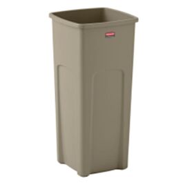 Rubbermaid Universal Square Container, 23 gal. Beige 1 Ea