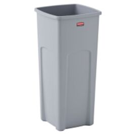 Rubbermaid Universal Square Container, 23 gal. Grey- 1 Ea