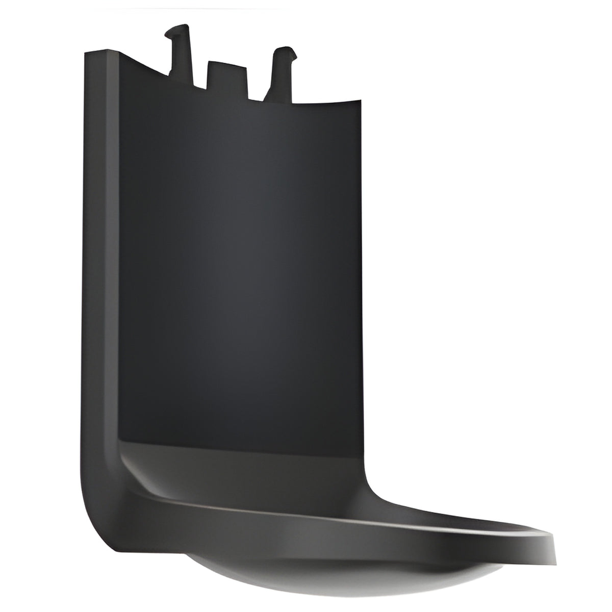 SHIELD Floor & Wall Protector for ES and CS Attachment for Bottom of Dispenser, Graphite- 1 Each