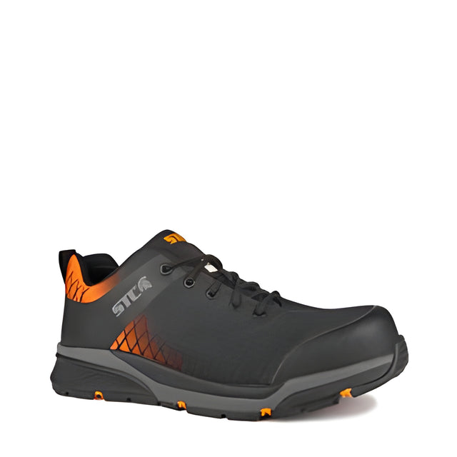 STC, Trainer, Steel toe Shoes, Orange Trim, Size 10.5 – Pair