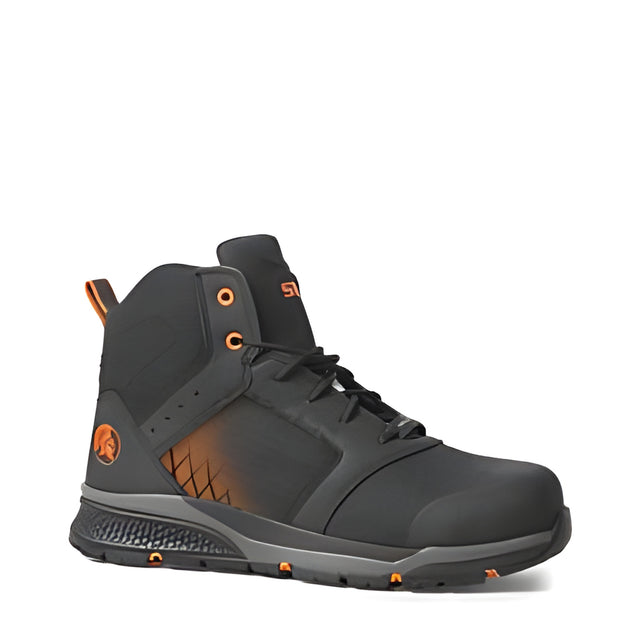 STC, Trainer6, Steel toe Shoes, Orange Trim, Size 14 – Pair