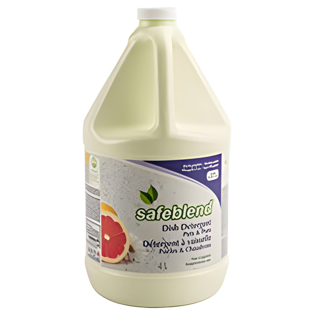 Safeblend Dish Soap Pink Grapefruit- 4L x 4 Bottle / Case