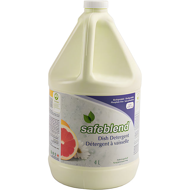 Safeblend Hand and Body Soap, Pink Grapefruit- 4L x 4 Bottles/ Case