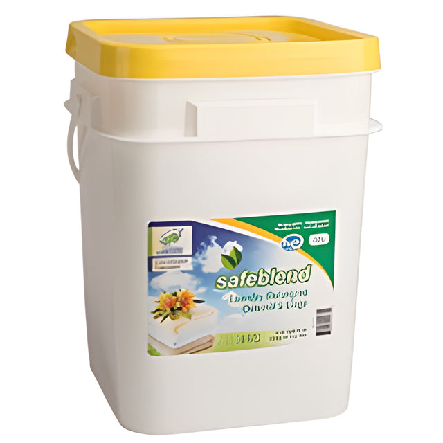 Safeblend Laundry Detergent Powder, Floral Scent- 18 kg / Pail