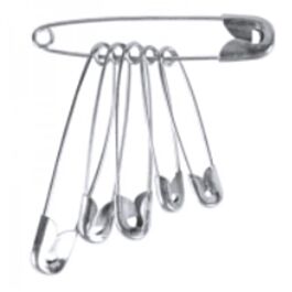 Safety Pins, Assorted Sizes-12 / Bag