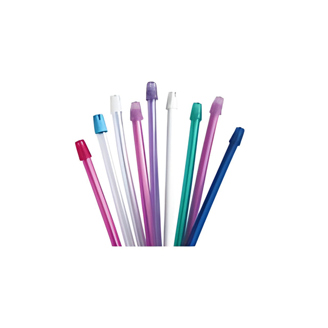 Saliva Ejector, White with White Tip, 1000/ Case