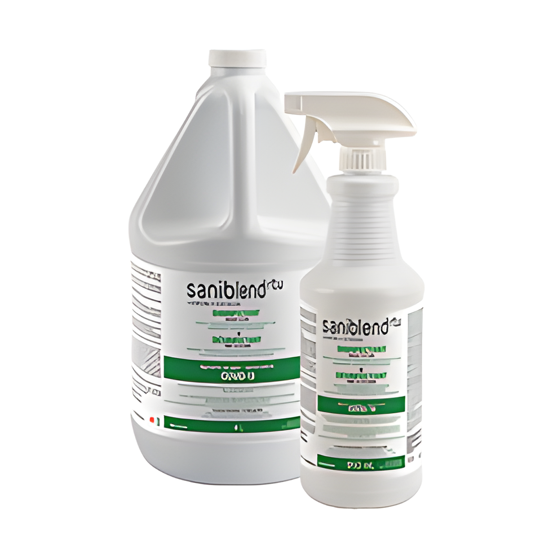 Saniblend RTU Ready To Use, Lemon Scented Disinfectant- 4 L x 4 Bottles / Case