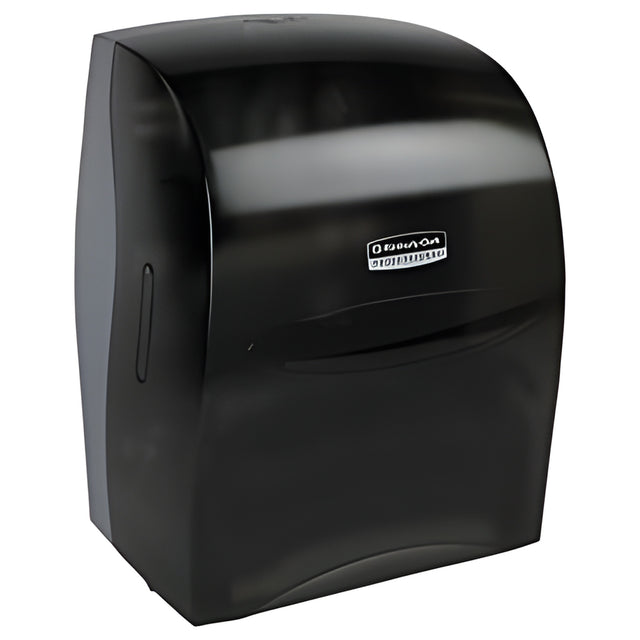 KC Professional Sanitouch Manual Hard Roll Towel Dispenser, Black