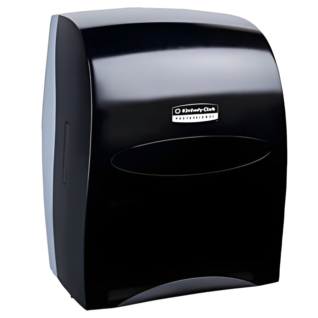 KC Professional Sanitouch Manual Hard Roll Towel Dispenser, Black