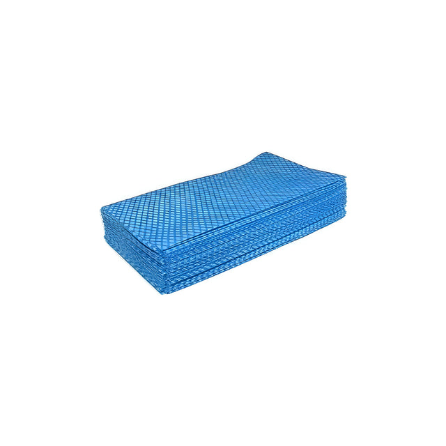 Saniworks Deluxe Foodservice Towel, 13"X 21", 1/4 Fold Blue – 100/Box