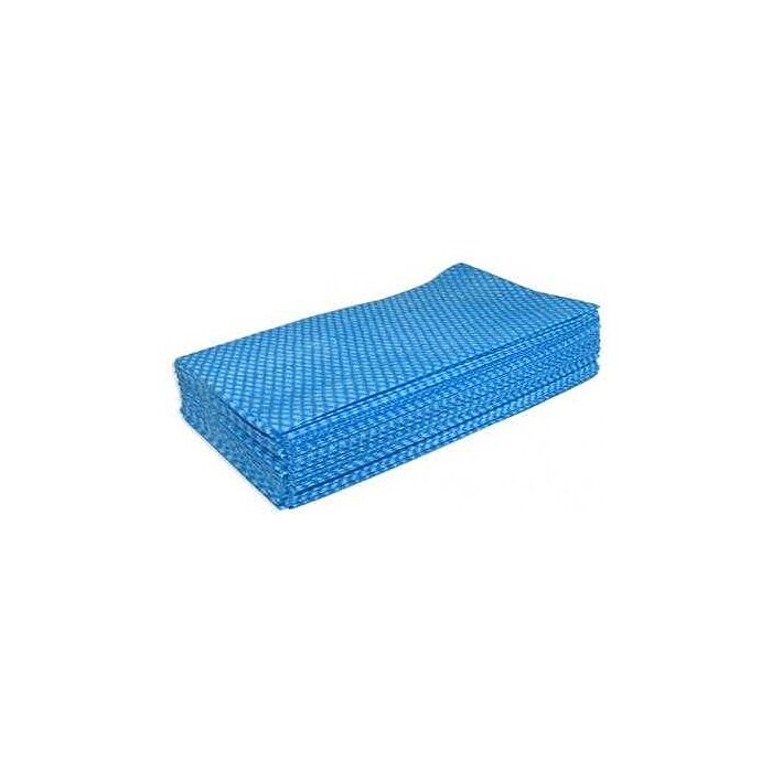 Saniworks Deluxe Foodservice Towel, 13"X 21", 1/4 Fold Blue -100 / Box