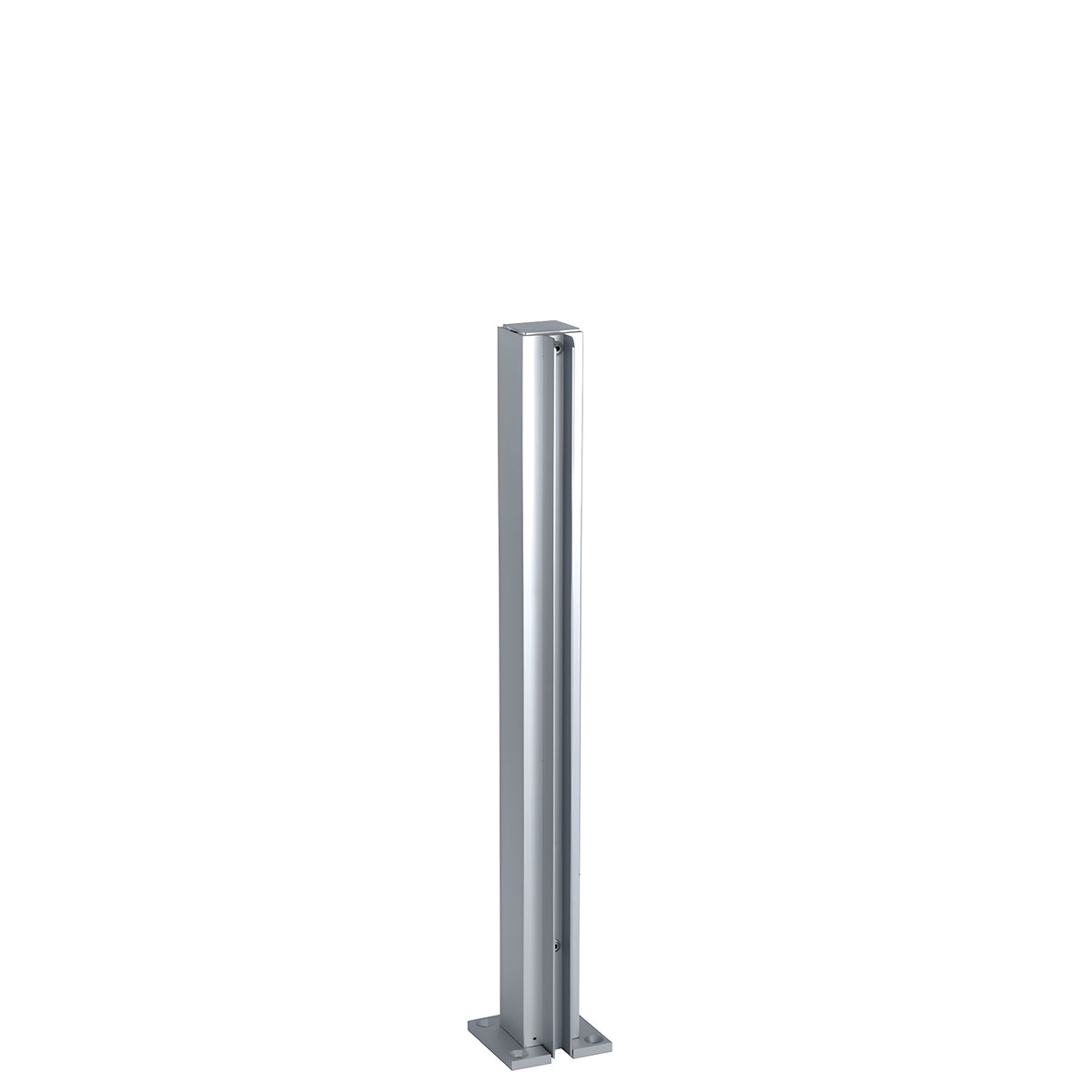 CRL Satin Anodized 16" End Design Series Partition Post