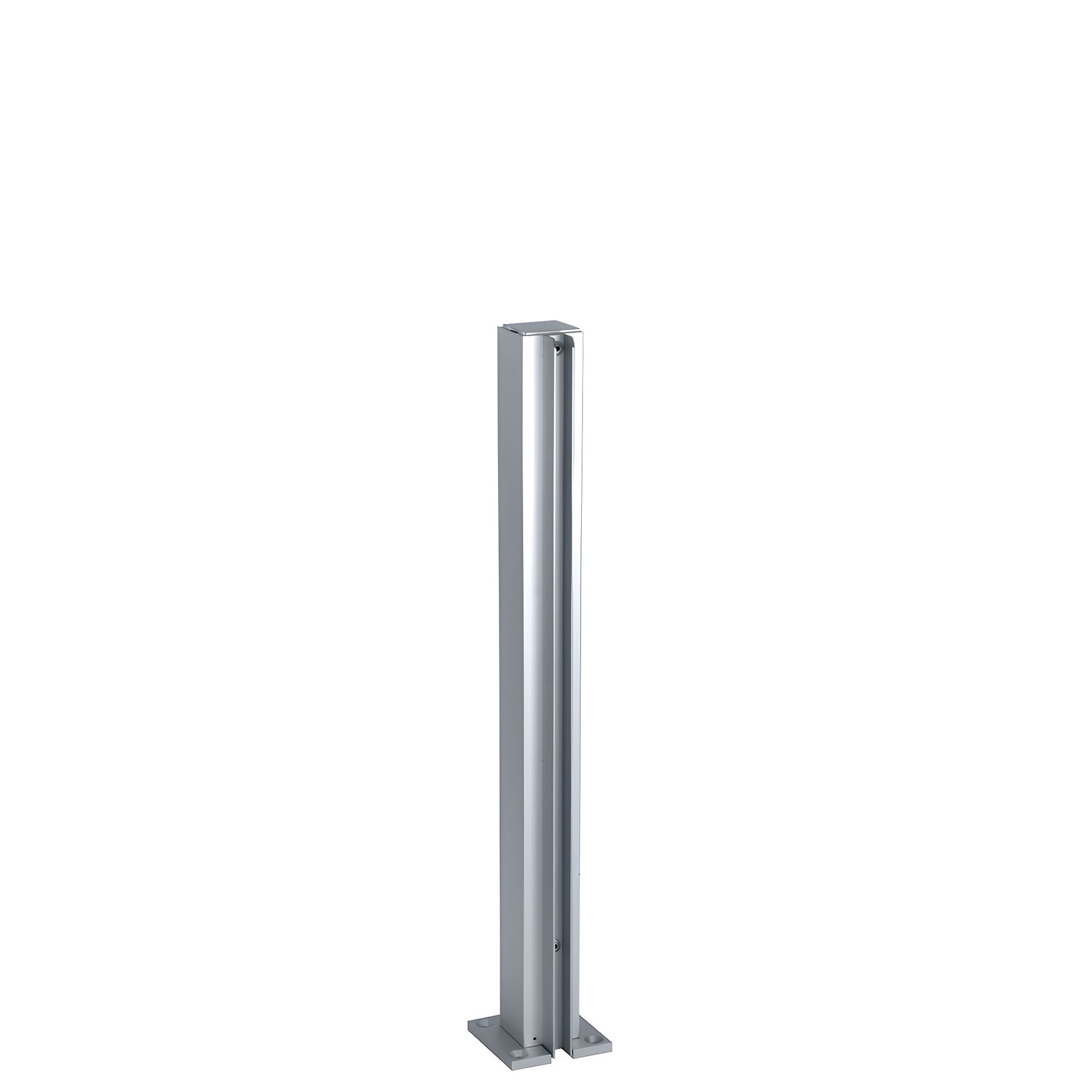 CRL Satin Anodized 16" End Design Series Partition Post