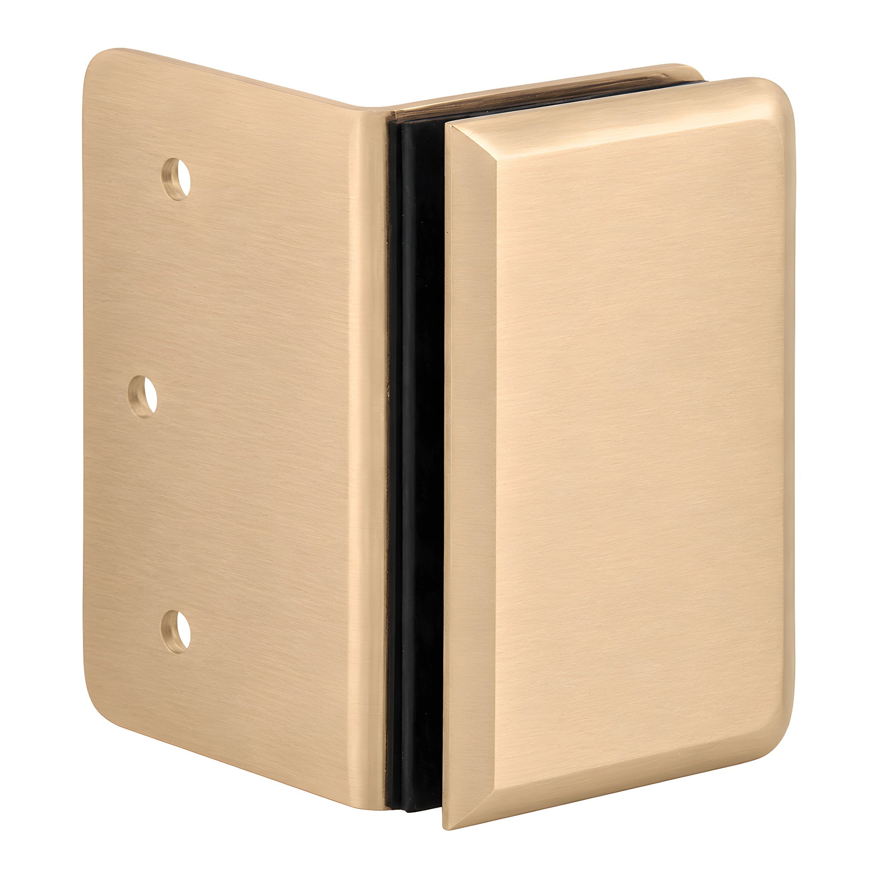 CRL Satin Brass Pinnacle and Prima Series Wall Mount Bracket