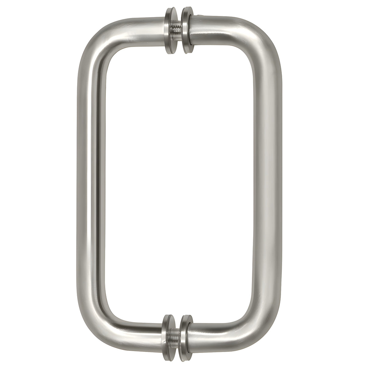 CRL Satin Nickel 8" BM Series Tubular Back-to-Back Pull Handle