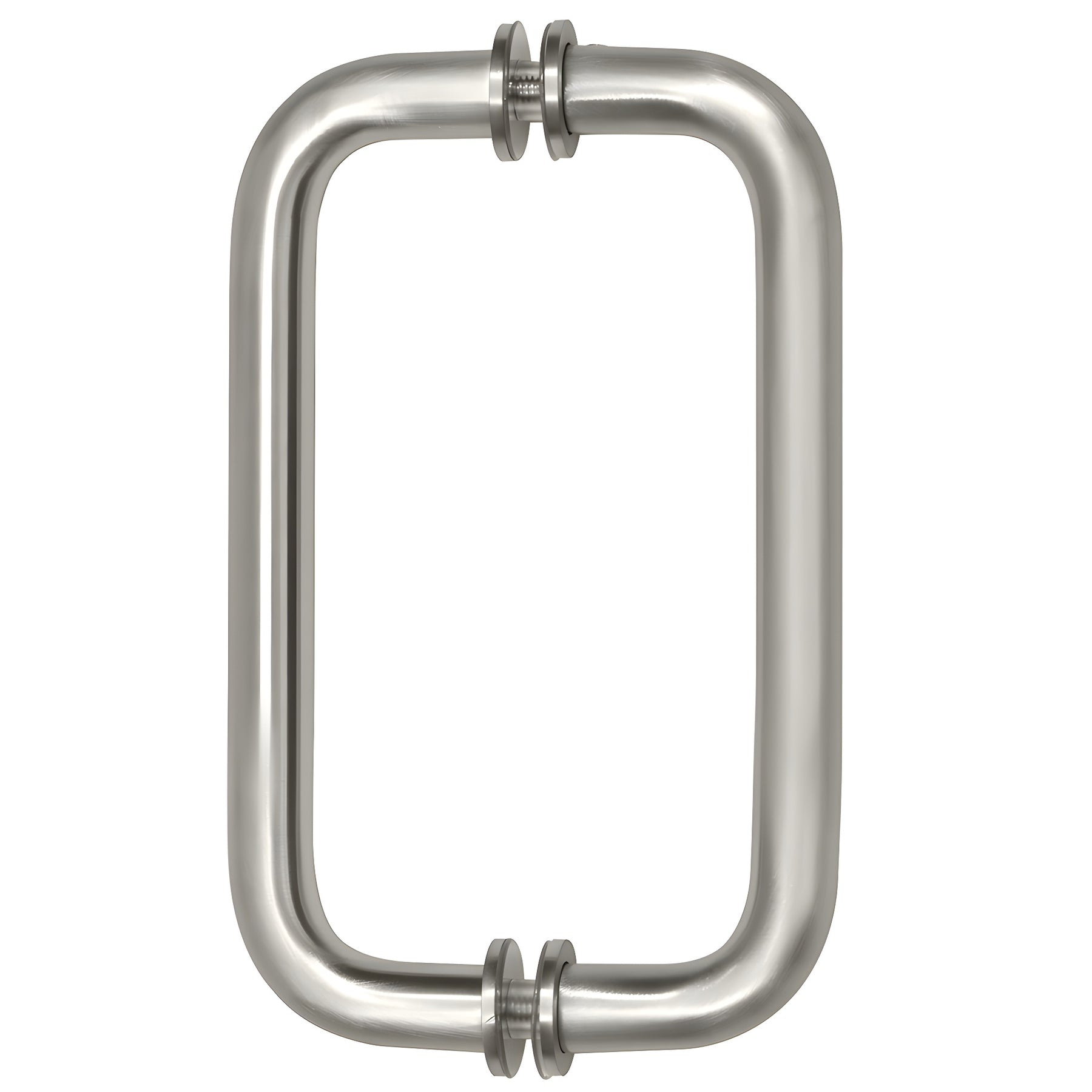 CRL Satin Nickel 8" BM Series Tubular Back-to-Back Pull Handle