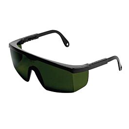 Scorpion Safety Glasses, Black Frame, IR Shade 5.0 Lens- Sold by Box of 12 Pairs