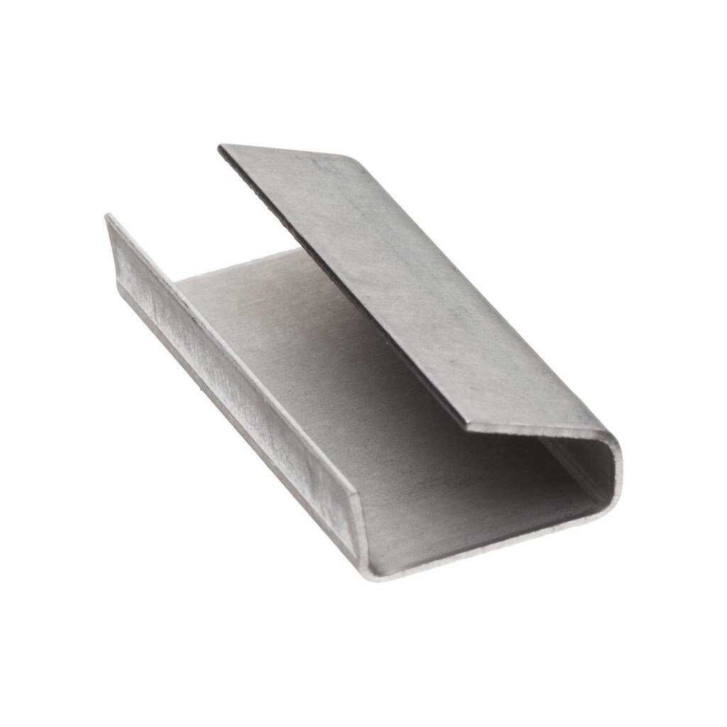 Semi Open Strapping Seals, For Plastic Strapping 1/2"- 2,000 / Case