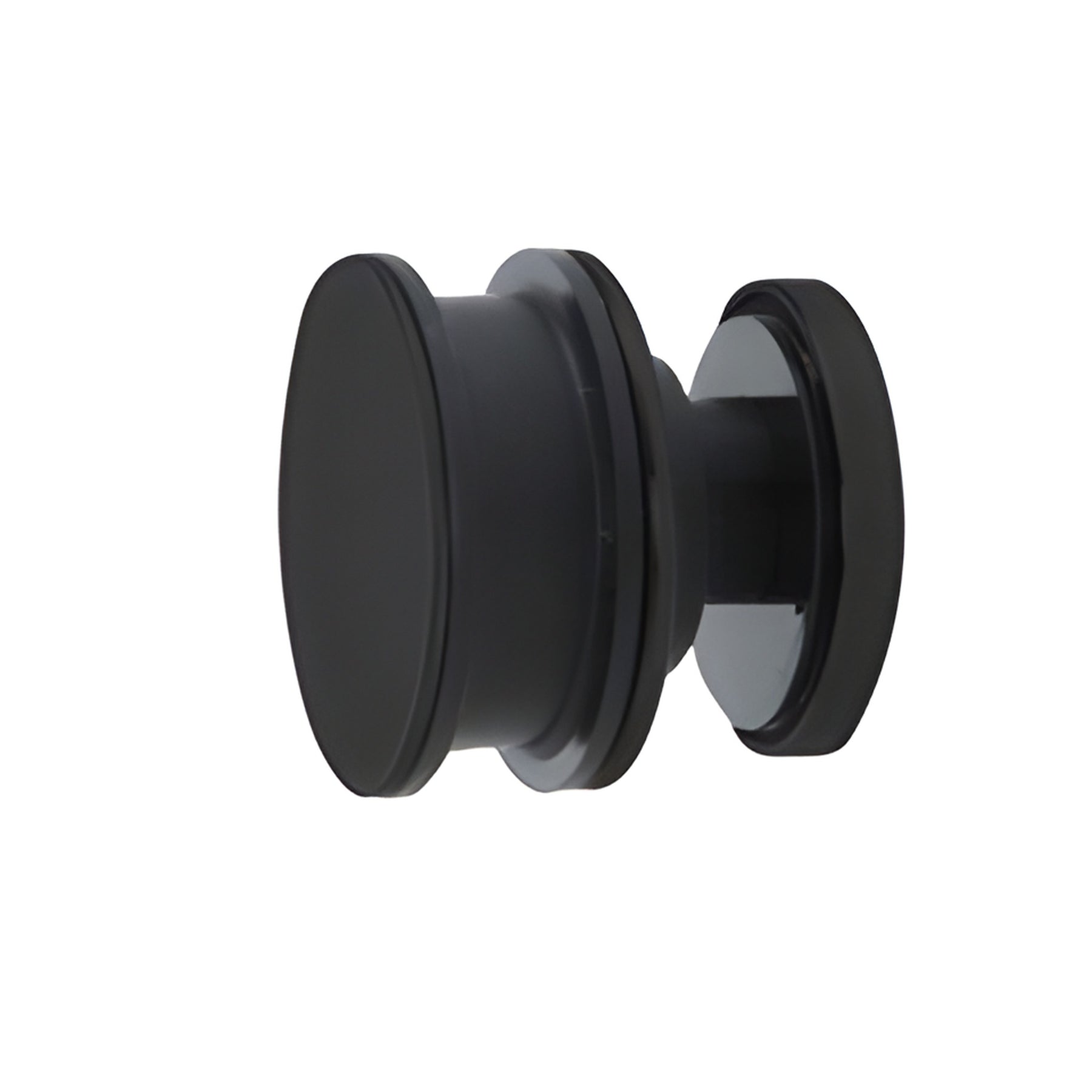 CRL Matte Black Deluxe 180 Degree Serenity Series Sliding System