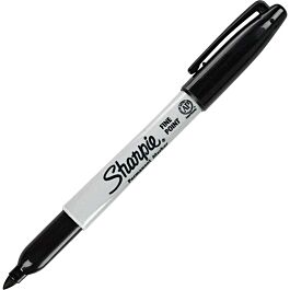 Sharpie Fine Point Permanent Marker, #15, Black- 1 Each