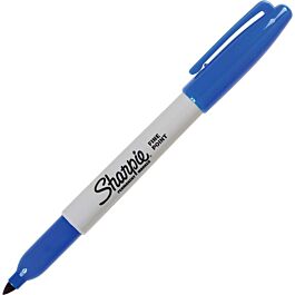 Sharpie Fine Point Permanent Marker, #15, Blue- 1 Each