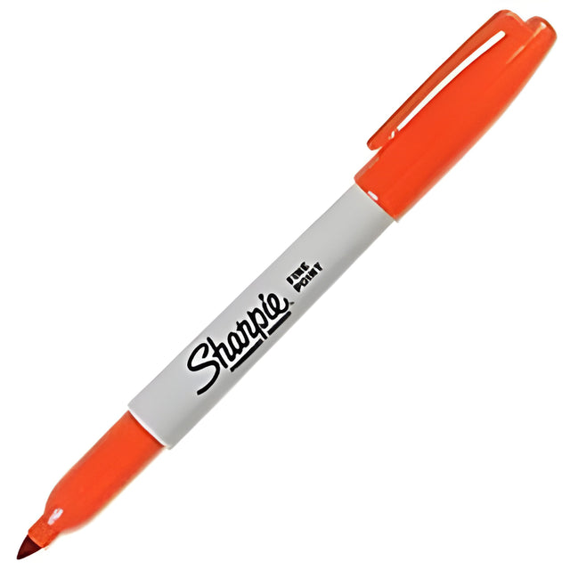 Sharpie Fine Point Permanent Marker, #15, Orange