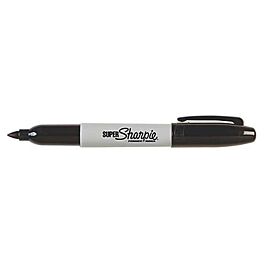 Sharpie Super Permanent Marker, Black- 12/ Box