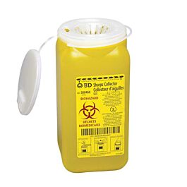Sharps/Biohazard Collector, 1.4 L- 1 Ea