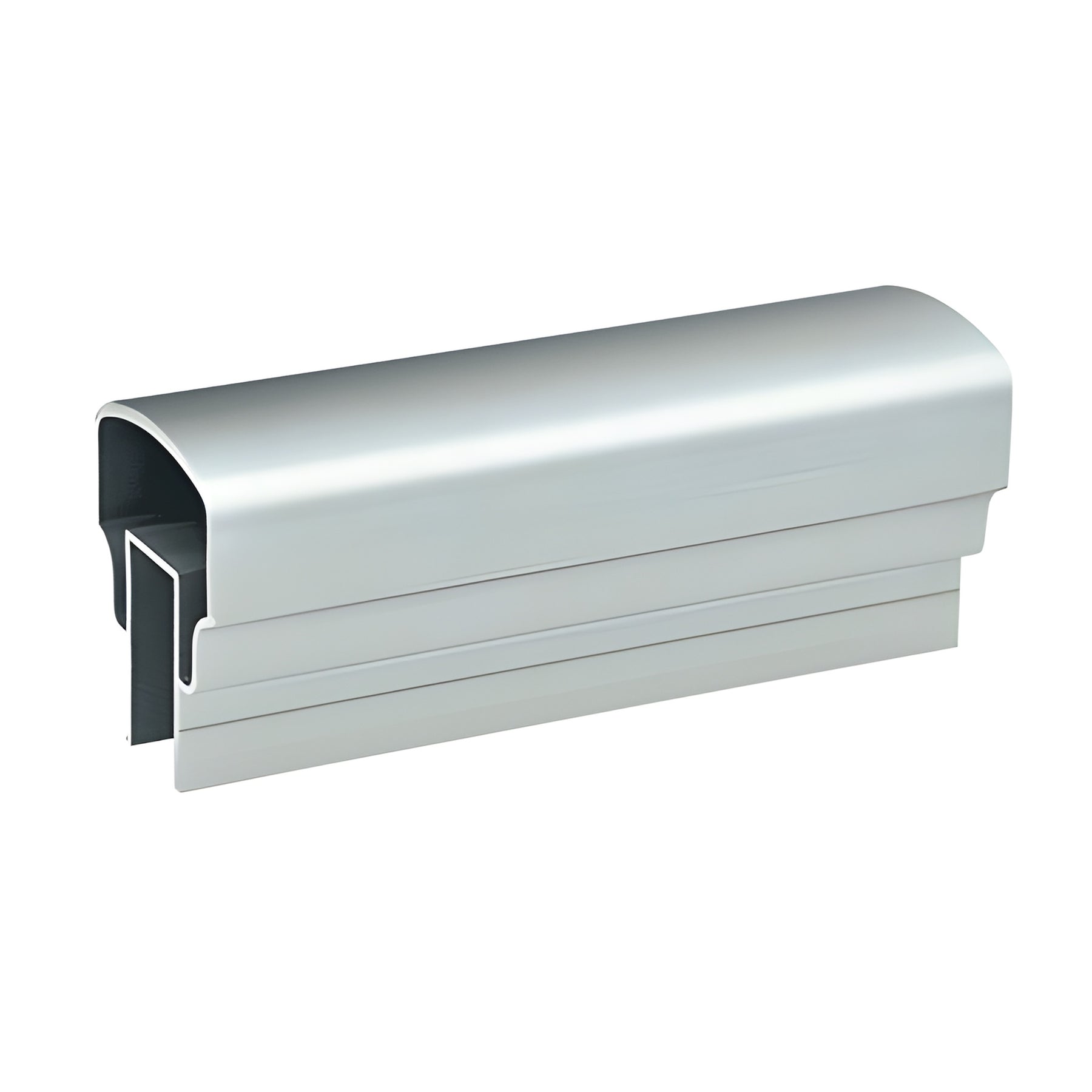 Silver Metallic 150 Series 241" Top Rail