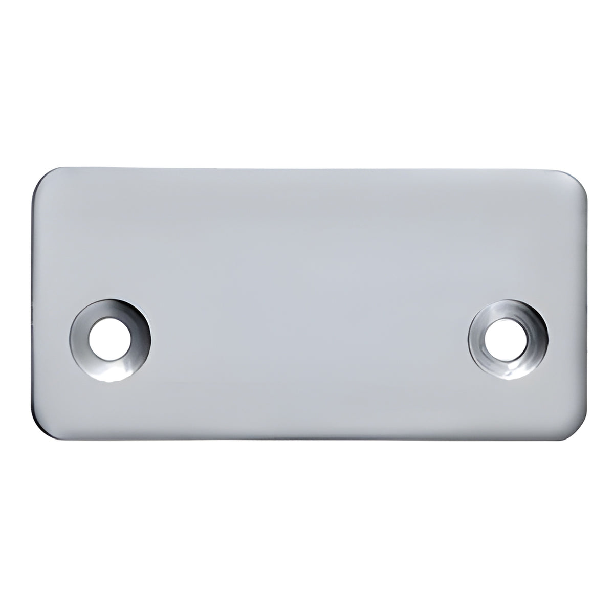 Silver Metallic 200X Series Pre-Treated Decorative End Cap
