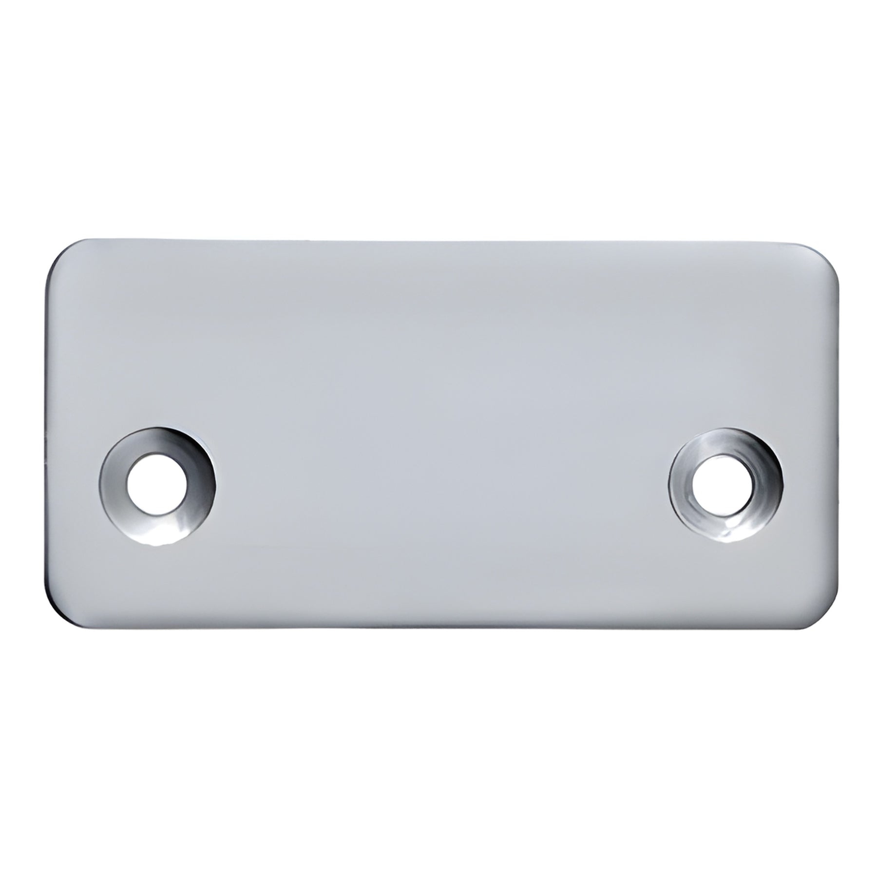 Silver Metallic 200X Series Pre-Treated Decorative End Cap