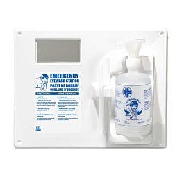 Single Eyewash Station with 500 mL Empty bottle- 1 Each